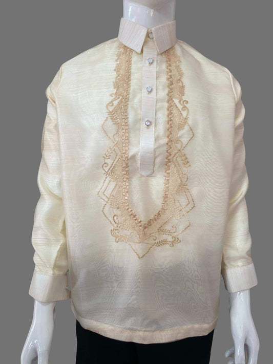 Organza Premium Embroidered Barong Tagalog - BR222