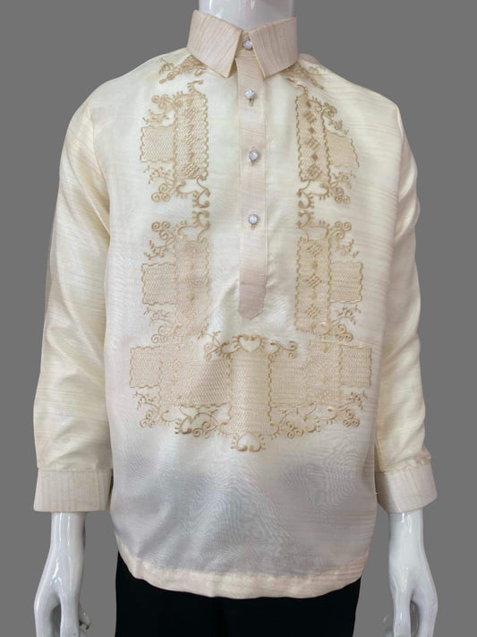 Premium Embroidered Barong Tagalog in Organza Fabric - BR223