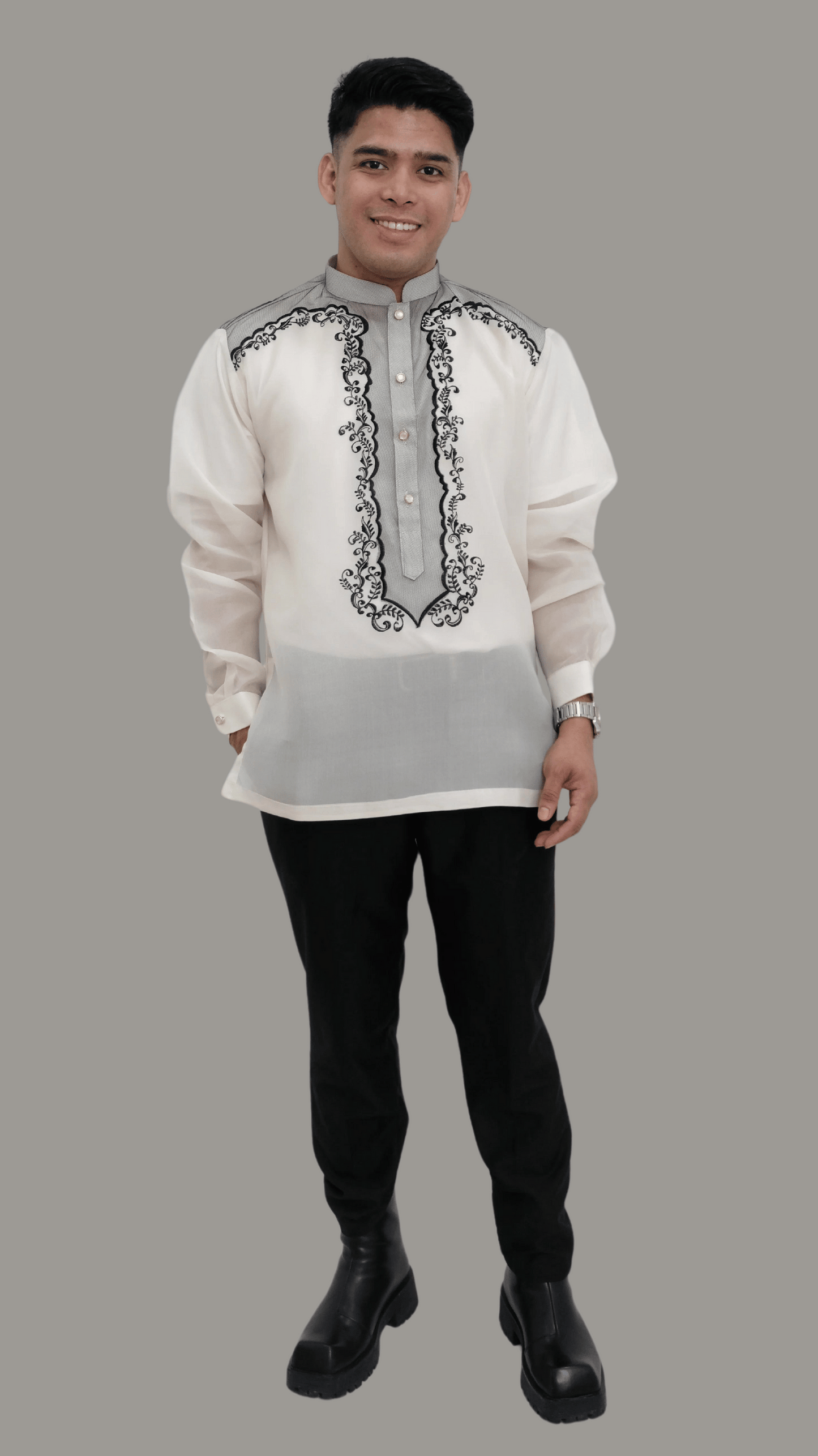 Jusi Premium Embroidered Barong tagalog - BR211