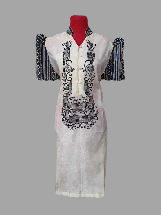 Modern Ethnic Barong Dress - BR303