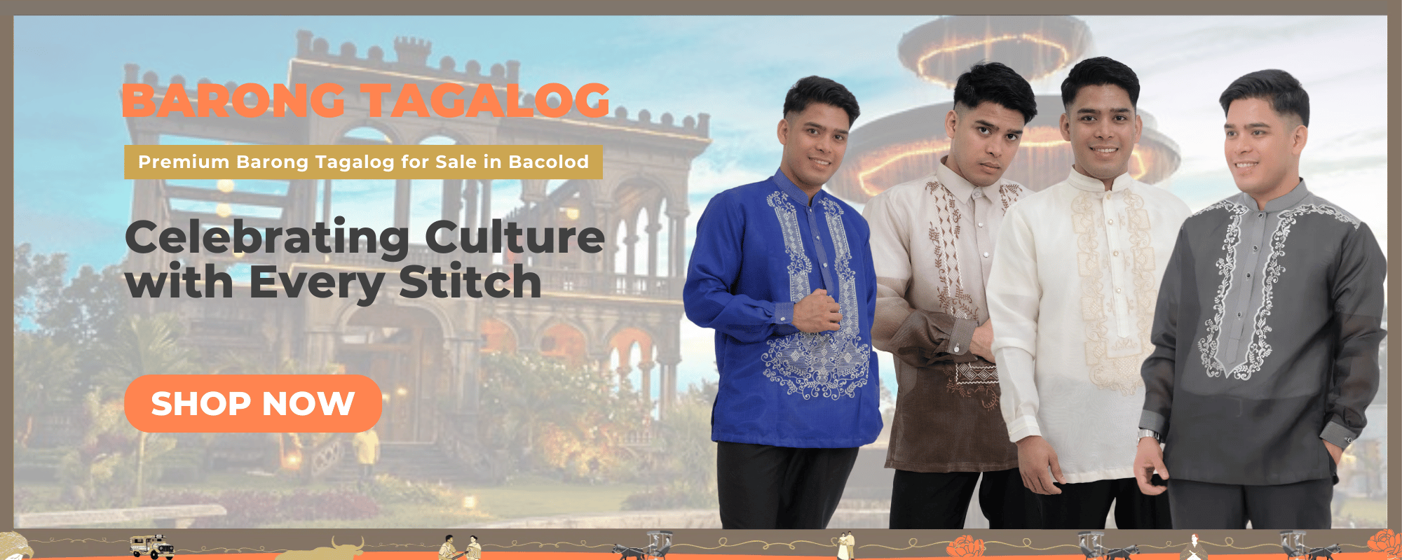 Barong Tagalog for Sale in Bacolod